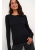 Kaffe Longsleeve in Schwarz
