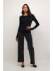 Kaffe Longsleeve in Schwarz