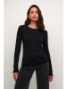 Kaffe Longsleeve in Schwarz