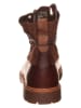 Clarks Leder-Boots "Trace Duck" in Braun