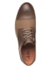 Clarks Leder-Schnürschuhe ''Raharto Vibe'' in Braun