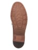 Clarks Skórzane slippersy "Pace Barnes" w kolorze brązowym