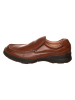 Clarks Leder-Slipper "Line Free" in Braun