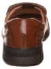 Clarks Leder-Slipper "Line Free" in Braun