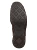 Clarks Leder-Slipper "Line Free" in Braun