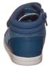 Clarks Leder-Sneakers "Emery Beat" in Blau