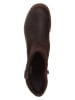 Clarks Leren laarzen donkerbruin