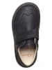 Clarks Leder-Halbschuhe in Schwarz