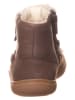 Clarks Skórzane botki "Flash Moon" w kolorze brązowym