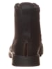Clarks Skórzane botki "Heath Chard" w kolorze czarnym