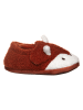Clarks Pantoffels "Fluffy Snug" bruin/wit