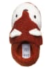 Clarks Pantoffels "Fluffy Snug" bruin/wit