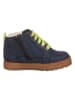 Clarks Skórzane botki w kolorze granatowym
