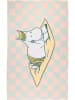 Moomin Strandtuch in Mint/ Rosa/ Gelb - (L)150 x (B)93 cm