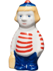 Moomin Figurka dekoracyjna "Tooticky" w kolorze czerwono-granatowym - wys, 8,7 cm