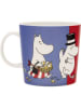 Moomin Kop "Family" paars/rood/geel - 400 ml