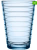 iittala Szklanki (2 szt.) "Aino Aalto" w kolorze niebieskim - 330 ml