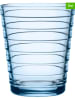 iittala 2-delige set: glazen "Aino Aalto" blauw - 220 ml