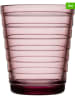 iittala 2-delige set: glazen "Aino Aalto" lichtroze - 220 ml