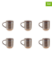 Björn 6-delige set: koffiekoppen "Genesis" lichtbruin - 400 ml