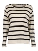 Blue Seven Pullover in Beige/ Schwarz