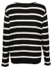 Blue Seven Pullover in Schwarz/ Weiß