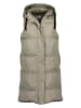 Blue Seven Doorgestikte bodywarmer taupe