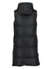 Blue Seven Doorgestikte bodywarmer zwart