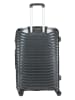 Geographical Norway 3tlg. Hardcase-Trolleyset "Sea" in Schwarz