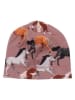 Walkiddy Wende-Beanie in Hellbraun