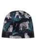Walkiddy Dwustronna czapka beanie w kolorze granatowym