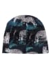 Walkiddy Dwustronna czapka beanie w kolorze granatowym