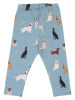 Walkiddy Legginsy w kolorze błękitnym