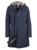 elkline Wintermantel "Apres ski" donkerblauw