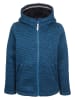 elkline Fleece vest "Little stranger" blauw