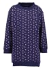 Blue Seven Sweatkleid in Dunkelblau/ Rosa