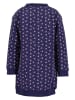 Blue Seven Sweatkleid in Dunkelblau/ Rosa