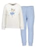 Blue Seven Pyjama in Creme/ Hellblau