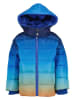 Blue Seven Steppjacke in Blau/ Orange