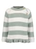 Blue Seven Pullover in Grau/ Weiß