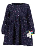 Blue Seven Sweatkleid in Dunkelblau