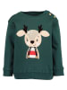 Blue Seven Bluza w kolorze ciemnozielonym