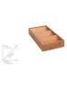 Wenko Lade-organizer lichtbruin - (B)38 x (H)6 x (D)20 cm