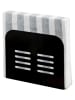 Wenko Servethouder "Maximex" zwart - (B)15 x (H)12,5 x (D)4 cm