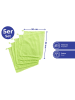 Wenko 5-delige set: fruit- en groentezakken groen - (L)35 x (B)30 cm