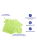 Wenko 5-delige set: fruit- en groentezakken groen - (L)35 x (B)30 cm