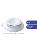 Wenko 2-delige set: aftappluggen wit - (H)2,3 x Ø 6,5 cm