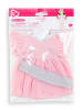 Corolle	 Puppenoutfit "Corolle MC Kleid mit Haarband" in Rosa - ab 4 Jahren