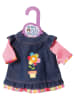 Dolly Moda Puppenoutfit "Dolly Moda Jeans Dress" in Dunkelblau - ab 12 Monaten