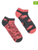 Spox Sox 2er-Set: Socken in Rosa/ Grau